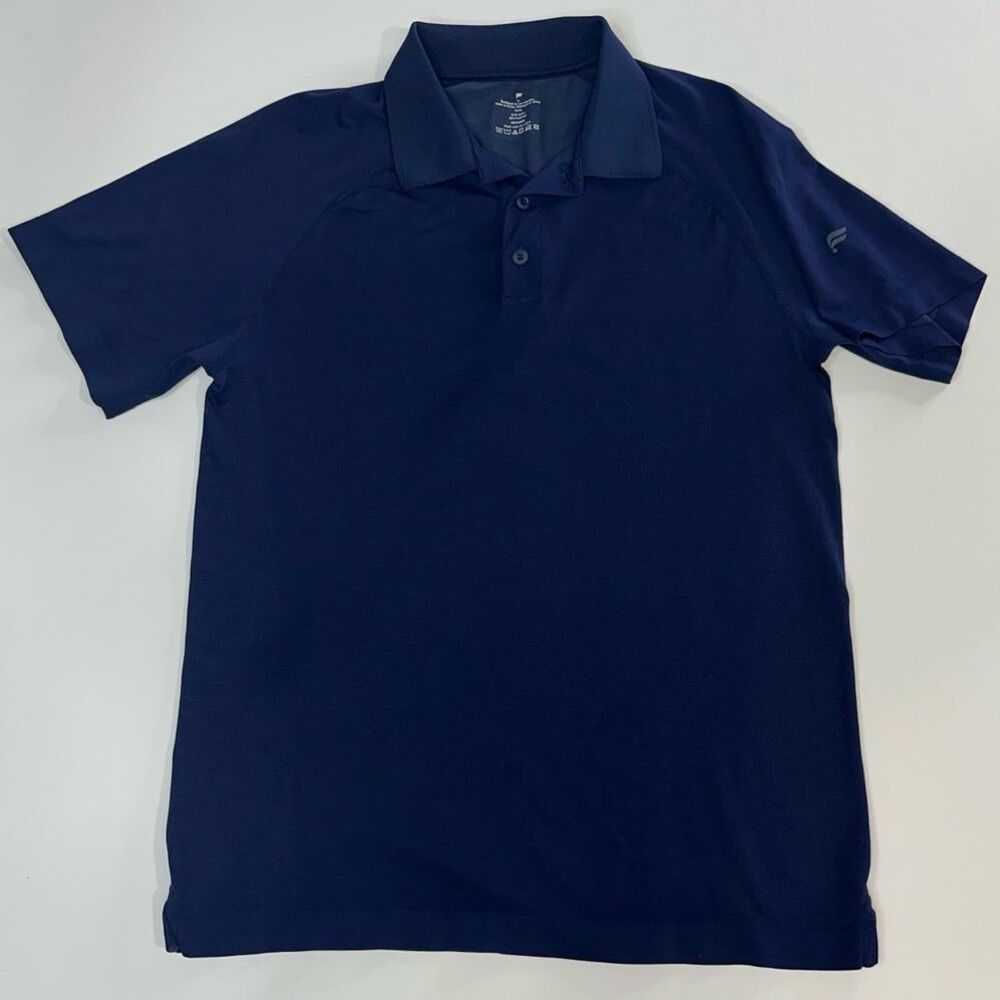 Fabletics Performance Golf Polo Shirt Size M Navy